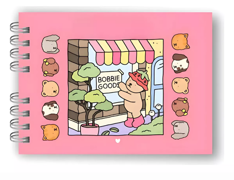 Livro Rosa Bobbie Goods Original Capa Dura 50 Páginas